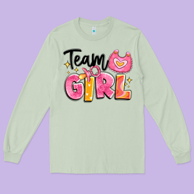 Team Girl Long Sleeve Tee Designed By Artiststas