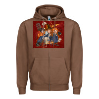 Chestnut wizard kids with glitter Zipper Hoodie - TumblerDesignByShophia
