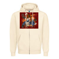 Sandshell wizard kids with glitter Zipper Hoodie - TumblerDesignByShophia