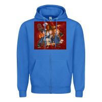 True Royal wizard kids with glitter Zipper Hoodie - TumblerDesignByShophia