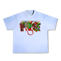 Grape Ice nurse christmas Urban Heavy Tee - MaliasSmallBusiness