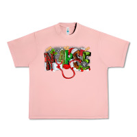 Salmon nurse christmas Urban Heavy Tee - MaliasSmallBusiness