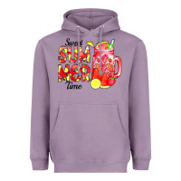 Lavender sweet summer time waterolor Heavyweight Hoodie - CowCowDesign
