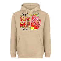 Mushroom sweet summer time waterolor Heavyweight Hoodie - CowCowDesign