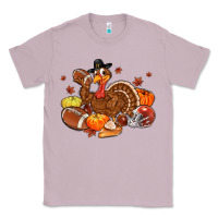 Lilac football turkey thanksgiving Classic Tee - MaliasSmallBusiness