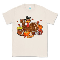 Natural football turkey thanksgiving Classic Tee - MaliasSmallBusiness