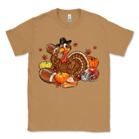 Toasted Coconut football turkey thanksgiving Classic Tee - MaliasSmallBusiness