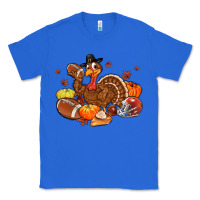 True Royal football turkey thanksgiving Classic Tee - MaliasSmallBusiness