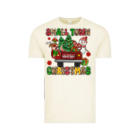 Vintage Arctic Christmas Santa and reindeer truck Vintage Tee - MaliasSmallBusiness