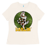 Bone cowhide darlin Ladies Tee - JahusDesignShop