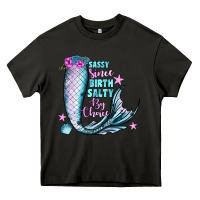 Asphalt sassy since birth salty by choice Heavy Core Tee - JahusDesignShop