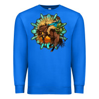 True Royal gemstone cowboy Premium Sweatshirt - OliviaCreatesArt
