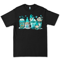 Black winter christmas gnomes coffee cups Premium Tee - Jasminsmagicworld