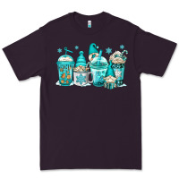 Plum winter christmas gnomes coffee cups Premium Tee - Jasminsmagicworld