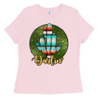 Bubblegum Pink darlin' Ladies Tee - JahusDesignShop