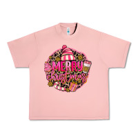 Salmon pink merry christmas Urban Heavy Tee - MaliasSmallBusiness