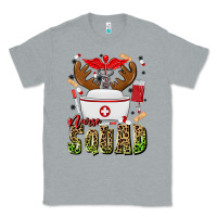 Heather Grey nurse squad Classic Tee - MaliasSmallBusiness