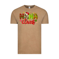 Vintage Coffee nana claus Vintage Tee - MaliasSmallBusiness
