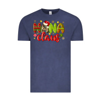Vintage Denim nana claus Vintage Tee - MaliasSmallBusiness