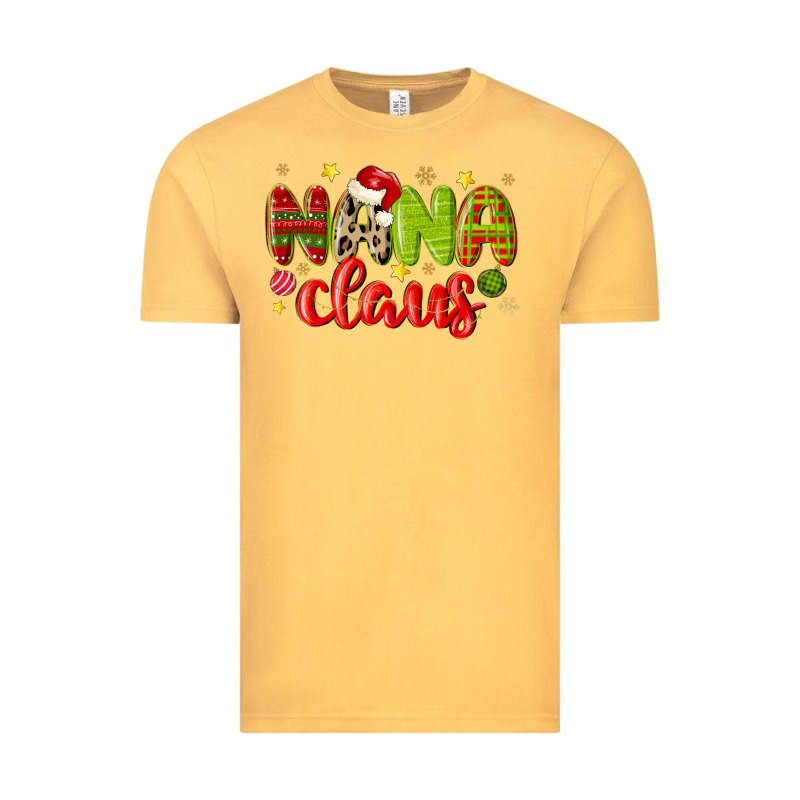 Nana Claus Vintage Tee by MaliasSmallBusiness | Teevron