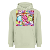 Matcha Easter eggs Nurse Heavyweight Hoodie - OliviaCreatesArt