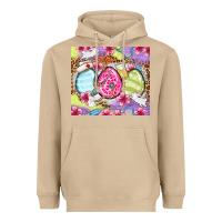 Mushroom Easter eggs Nurse Heavyweight Hoodie - OliviaCreatesArt