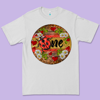 Ladybug One Ornament Premium Tee Designed By Barkaloodesign
