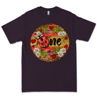 Plum ladybug one ornament Premium Tee - BarkalooDesign