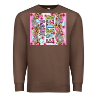 Chestnut Happy Easter bunnies eggs 20oz skinny tumbler Premium Sweatshirt - OliviaCreatesArt