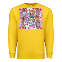 Lemon Happy Easter bunnies eggs 20oz skinny tumbler Premium Sweatshirt - OliviaCreatesArt