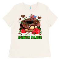 Bone donut panic Ladies Tee - AdoDesignShop