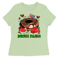 Matcha donut panic Ladies Tee - AdoDesignShop