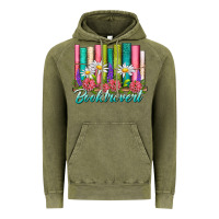 Vintage Olive booktrovert Vintage Hoodie - NancyCooperArtShop