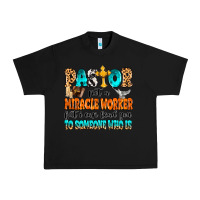 Black Pastor not a miracle worker Urban Heavy Tee - MaliasSmallBusiness