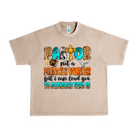 French Oak Pastor not a miracle worker Urban Heavy Tee - MaliasSmallBusiness