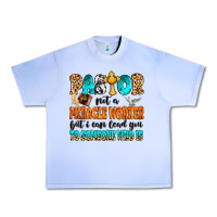 Grape Ice Pastor not a miracle worker Urban Heavy Tee - MaliasSmallBusiness
