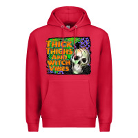 Cardinal thick thighs and witch vibes Premium Hoodie - JahusDesignShop
