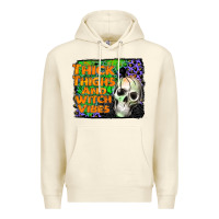 Sandshell thick thighs and witch vibes Premium Hoodie - JahusDesignShop