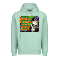 Seafoam thick thighs and witch vibes Premium Hoodie - JahusDesignShop