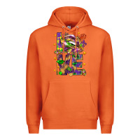 Carrot Mardi Gras love lips Premium Hoodie - HowdyJamesFarm