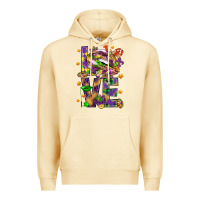 Pina Colada Mardi Gras love lips Premium Hoodie - HowdyJamesFarm