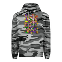 Slate Camo Mardi Gras love lips Premium Hoodie - HowdyJamesFarm