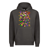 Smoke Mardi Gras love lips Premium Hoodie - HowdyJamesFarm