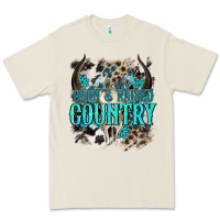 Bone born  raised country Premium Tee - NancyCooperArtShop