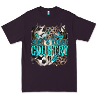 Plum born  raised country Premium Tee - NancyCooperArtShop