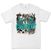 White born  raised country Premium Tee - NancyCooperArtShop
