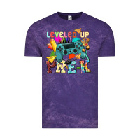 Cloud Purple leveled up pre k Vintage Tee - NancyCooperArtShop