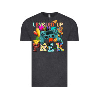 Vintage Black leveled up pre k Vintage Tee - NancyCooperArtShop