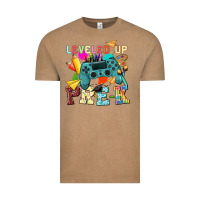 Vintage Coffee leveled up pre k Vintage Tee - NancyCooperArtShop