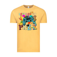 Vintage Mustard leveled up pre k Vintage Tee - NancyCooperArtShop